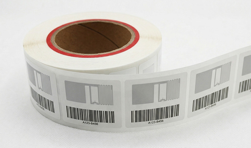 Roll of high-quality RFID stickers for inventory management