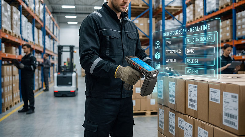 The True RFID Stickers Cost & Benefits in Inventory Management