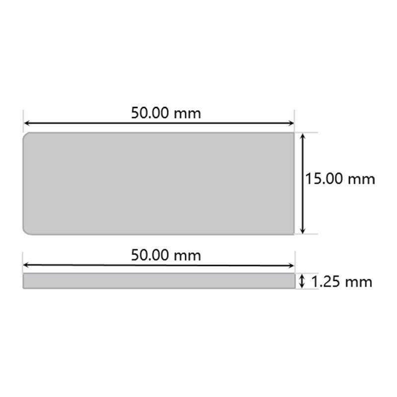 Dimensions and structure of GZY-R5015 RFID tag