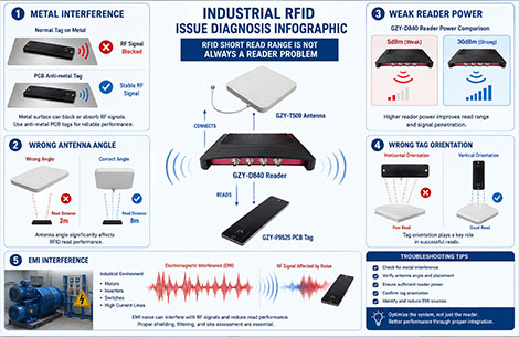 rfid read range problem analysis