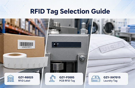 How to choose the right RFID tags for warehouse management metal asset tracking and laundry management applications