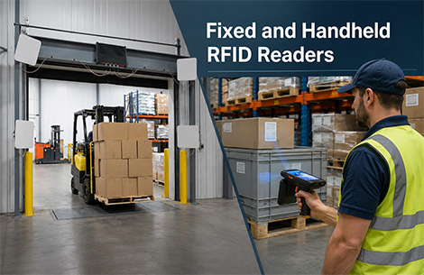 Fixed RFID reader vs handheld RFID reader in industrial RFID applications