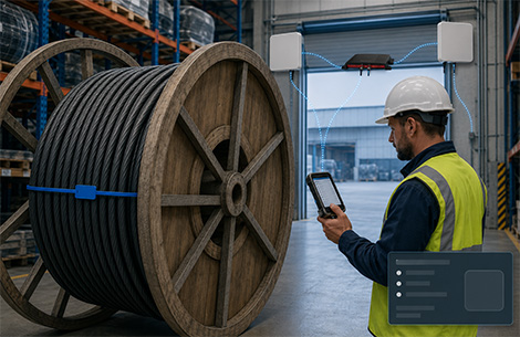 RFID anti-counterfeiting and traceability for wires and cables